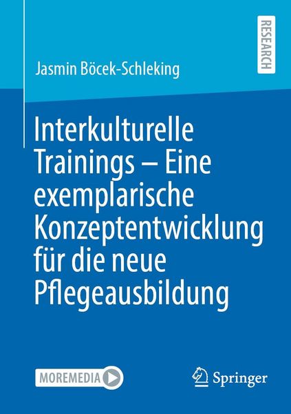 Produktbild: Interkulturelle Trainings - Eine exemplarische Konzeptentwicklung f&uuml;r die neue Pflegeausbildung