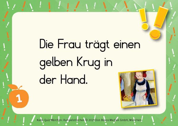 Produktbild: Kami-Quiz M&auml;rchen: Rumpelstilzchen