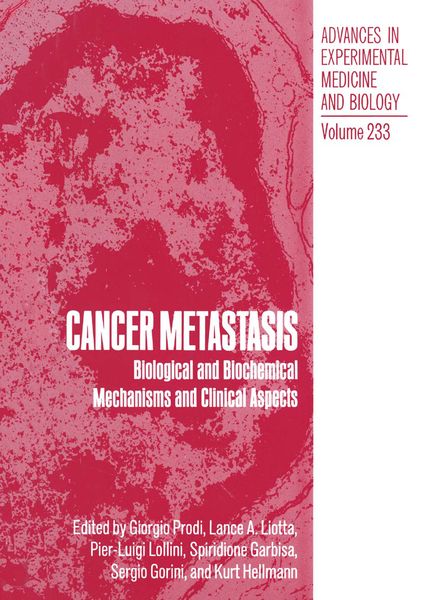 Produktbild: Cancer Metastasis