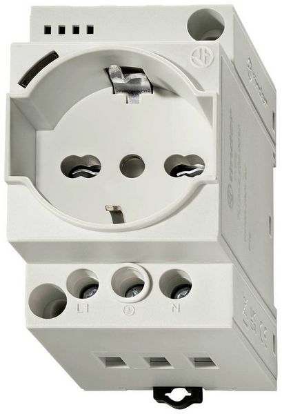 Produktbild: Finder Schaltschrank-Steckdose 7U.00.8.230.0010 Grau (RAL 7035)