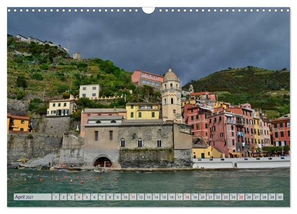 Produktbild: SCHMUCKST&Uuml;CKE der CINQUE TERRE (Wandkalender 2027 DIN A3 quer), CALVENDO Monatskalender