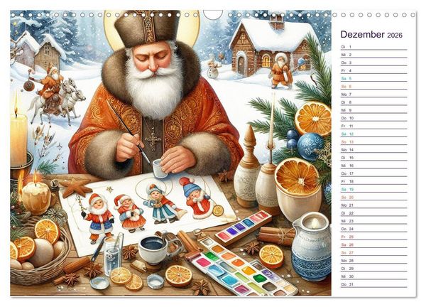 Produktbild: KINDERLAND (Wandkalender 2026 DIN A3 quer), CALVENDO Monatskalender
