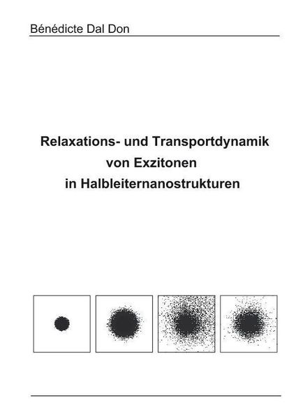 Produktbild: Relaxations- und Transportdynamik von Exzitonen in Halbleiternanostrukturen