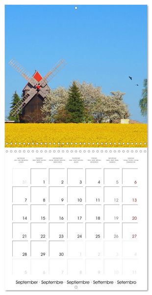 Produktbild: Saxony's rural idyll (Wall Calendar 2026 12 &times; 12 Inch) CALVENDO 12 Month Wall Calendar