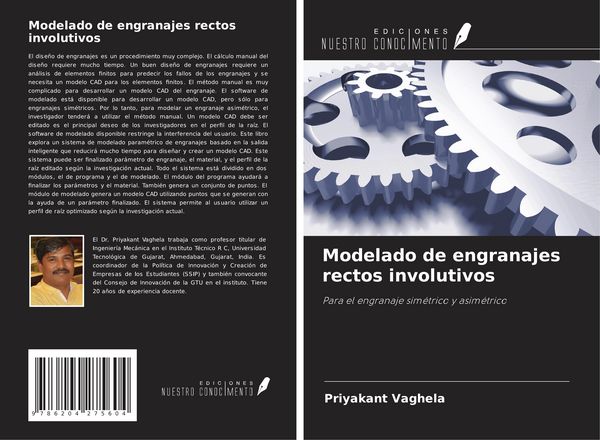 Produktbild: Modelado de engranajes rectos involutivos