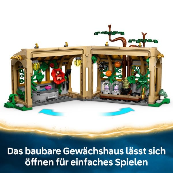 Produktbild: LEGO Harry Potter Schloss Hogwarts: Kr&auml;uterkundeunterricht Spielzeug 76445