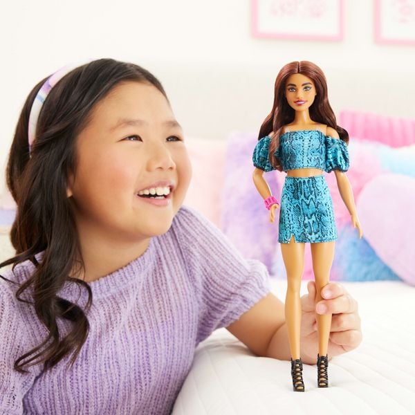 Produktbild: Barbie Fashionista - Teal Animal Print