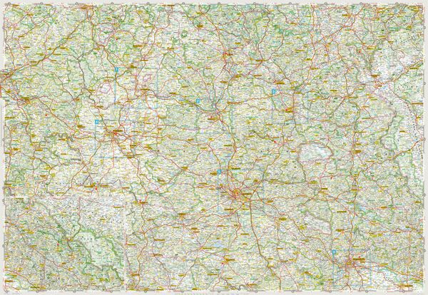 MARCO POLO Regionalkarte Deutschland 12 Bayern Nord 1:200.000
