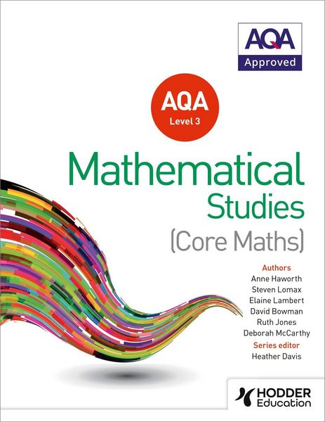 Produktbild: AQA Level 3 Certificate in Mathematical Studies