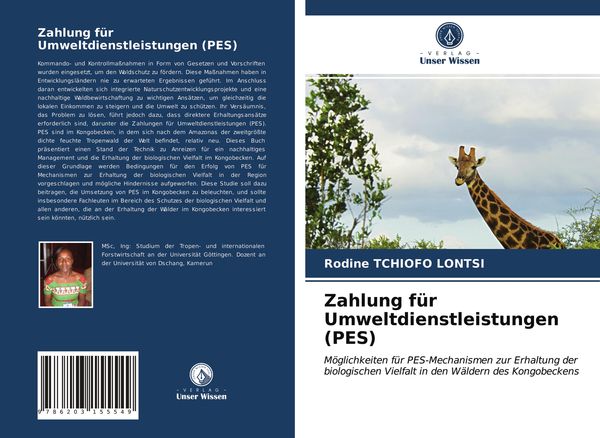 Zahlung für Umweltdienstleistungen (PES), Taschenbuch von Rodine Tchiofo Lontsi, Verlag Unser Wissen, 9786203155549