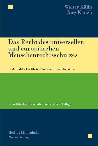Produktbild: Das Recht des universellen und europ&auml;ischen Menschenrechtsschutzes