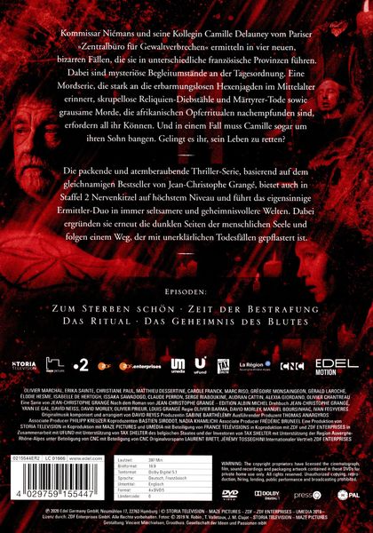 Produktbild: Die purpurnen Flüsse - Staffel 2 [4 DVDs]