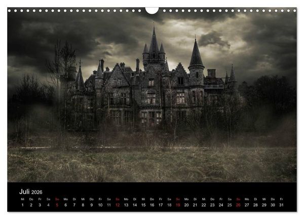 Produktbild: Geheimnisvolle Orte - Lost Places (Wandkalender 2026 DIN A3 quer), CALVENDO Monatskalender