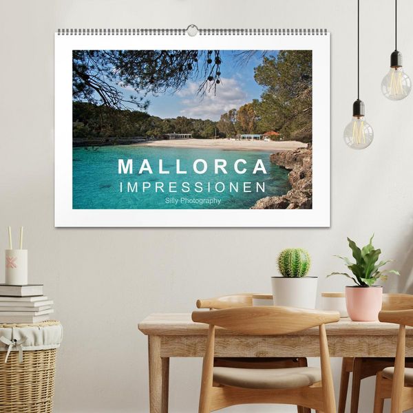 Produktbild: Mallorca - Impressionen (Wandkalender 2026 DIN A2 quer), CALVENDO Monatskalender