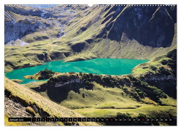 Produktbild: Faszination Allg&auml;u (Wandkalender 2026 DIN A2 quer), CALVENDO Monatskalender