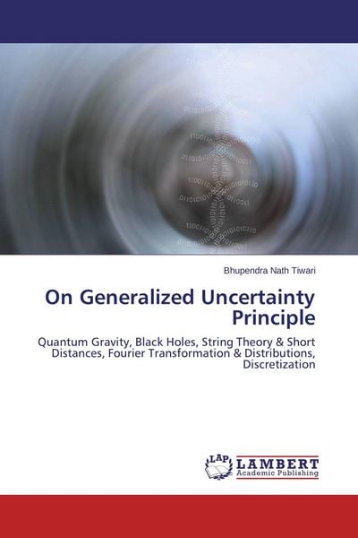 Produktbild: On Generalized Uncertainty Principle
