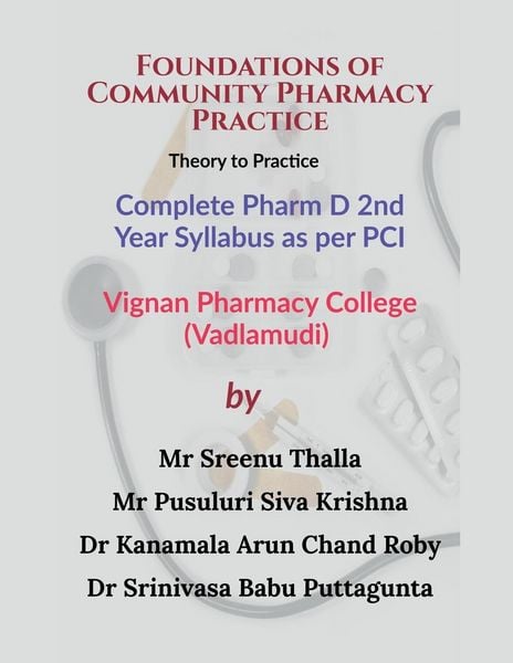 Produktbild: Foundations of Community Pharmacy Practice