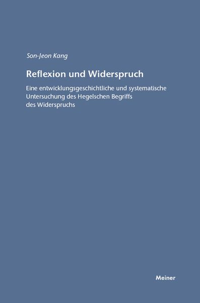 Produktbild: Reflexion und Widerspruch