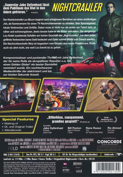 Produktbild: Nightcrawler - Jede Nacht hat ihren Preis