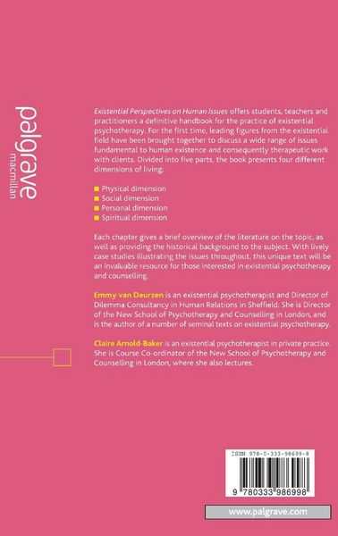 Produktbild: Existential Perspectives on Human Issues