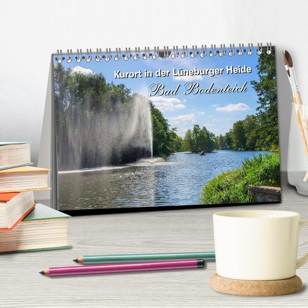 Produktbild: Bad Bodenteich - Kurort in der L&uuml;neburger Heide (Tischkalender 2026 DIN A5 quer), CALVENDO Monatskalender
