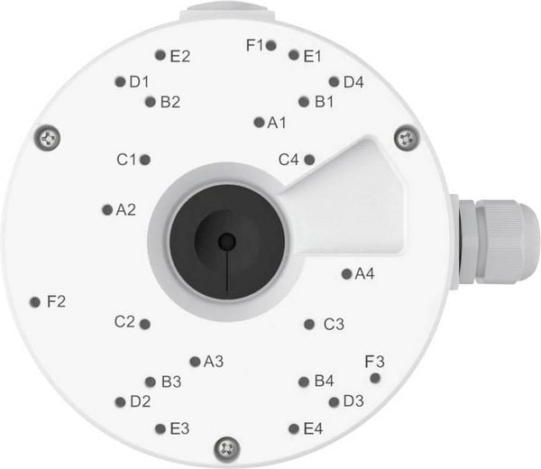 Produktbild: Reolink Wetterfeste Anschlussdose / Montageplatte f&uuml;r &Uuml;berwachungskameras Junction Box RLA-JBL1 RLA-JBL1