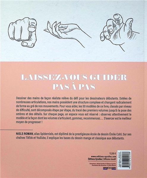 Produktbild: Apprendre a dessiner les mains en