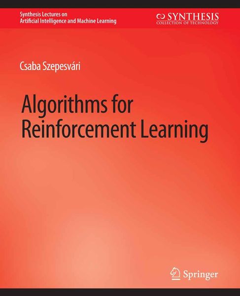 Produktbild: Algorithms for Reinforcement Learning
