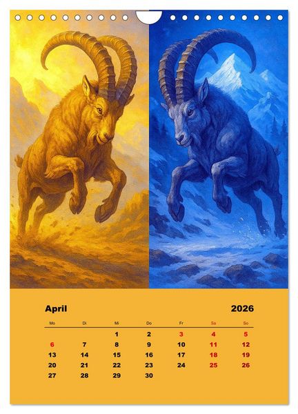 Produktbild: Spiegelwildnis (Wandkalender 2026 DIN A4 hoch), CALVENDO Monatskalender