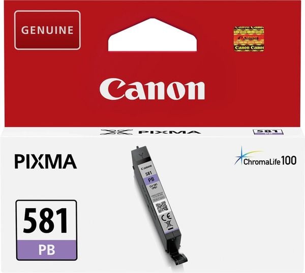 Canon Druckerpatrone CLI-581PB Original Foto Blau 2107C001