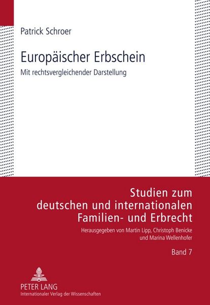 Produktbild: Europ&auml;ischer Erbschein