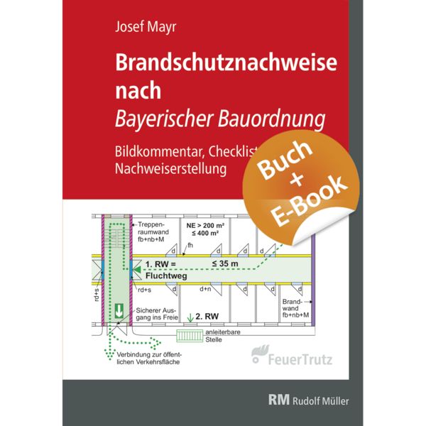 Produktbild: Brandschutznachweise nach Bayerischer Bauordnung - mit E-Book (PDF)