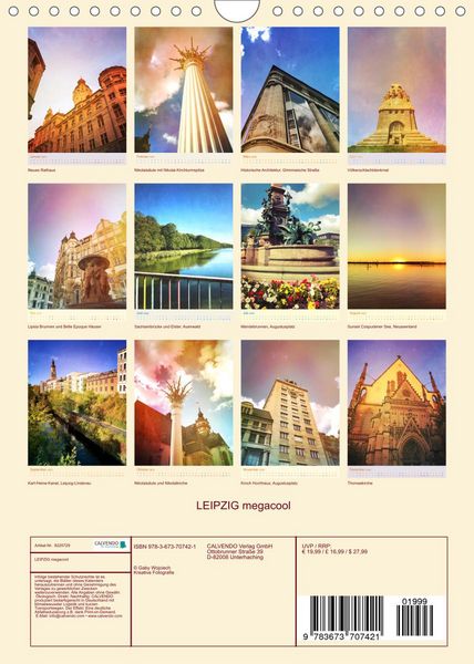 Produktbild: LEIPZIG megacool (Wandkalender 2022 DIN A4 hoch)