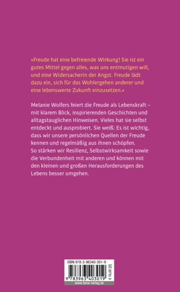Produktbild: Freude &ndash; Das Leben ins Herz schlie&szlig;en