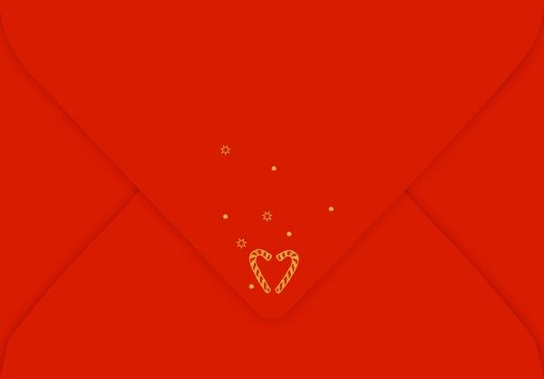 Produktbild: Weihnachtskarte mit Anh&auml;nger