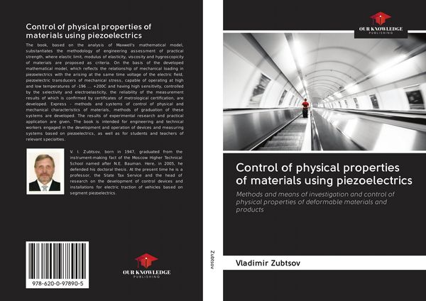 Produktbild: Control of physical properties of materials using piezoelectrics