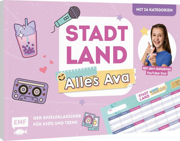 Stadt, Land, Alles Ava - Der Spieleklassiker für Kids und Teens