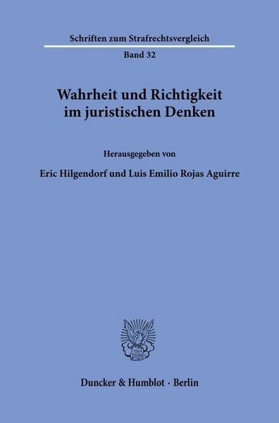 Produktbild: Wahrheit und Richtigkeit im juristischen Denken