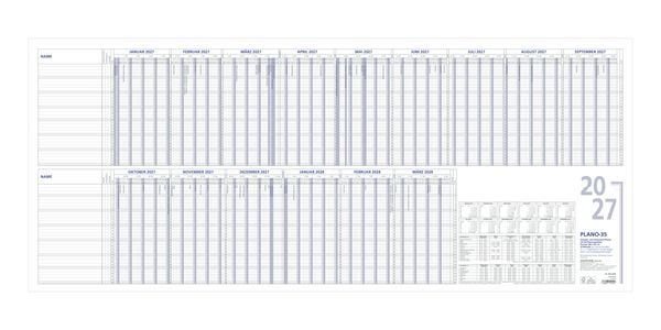Produktbild: Urlaubsplaner 15 Mon 2027