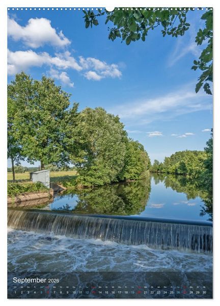 Produktbild: Die Rur im Kreis Heinsberg (hochwertiger Premium Wandkalender 2026 DIN A2 hoch), Kunstdruck in Hochglanz