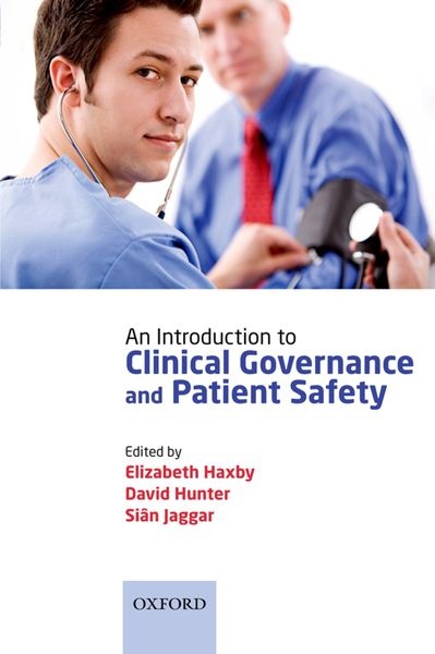 Produktbild: An Introduction to Clinical Governance and Patient Safety