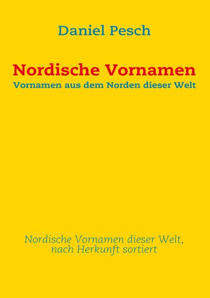 Produktbild: Nordische Vornamen