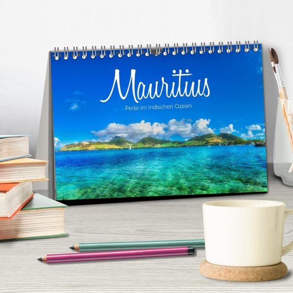 Produktbild: Mauritius - Perle im Indischen Ozean (Tischkalender 2027 DIN A5 quer), CALVENDO Monatskalender