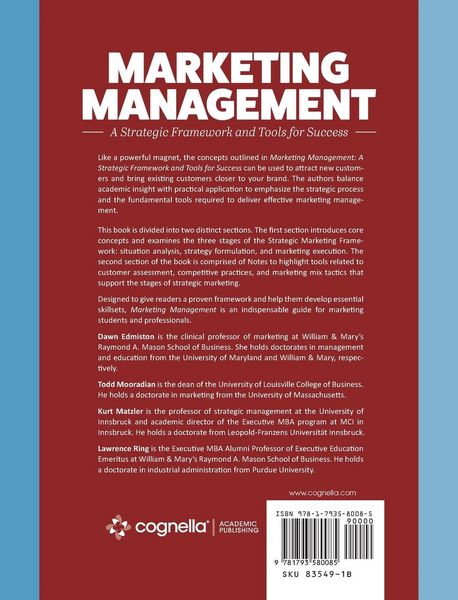 Produktbild: Marketing Management
