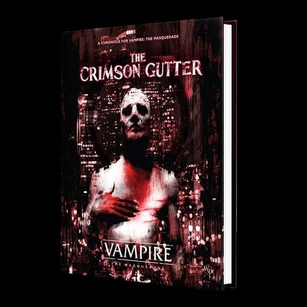 Produktbild: Vampire: The Masquerade 5th Edition Roleplaying Game the Crimson Gutter Chronicle Book