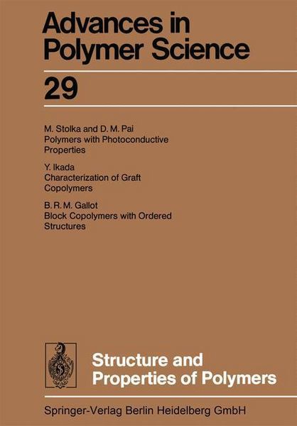 Produktbild: Structure and Properties of Polymers