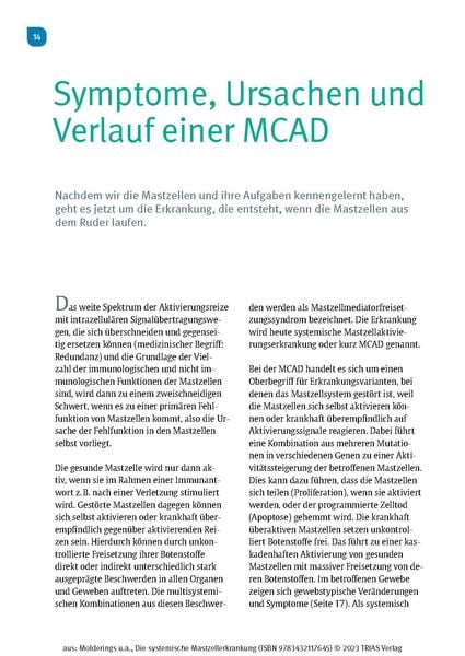 Die systemische Mastzellerkrankung