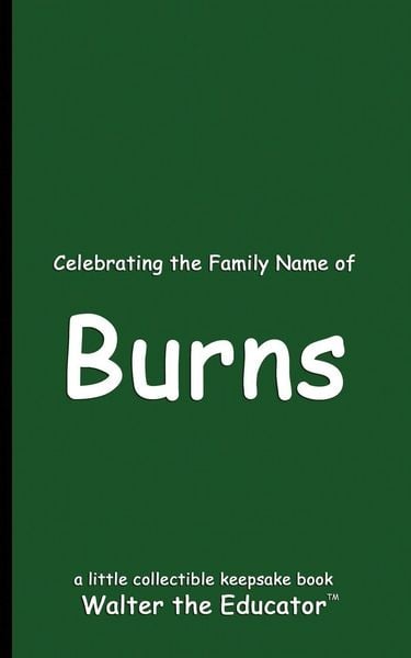 Produktbild: Celebrating the Family Name of Burns