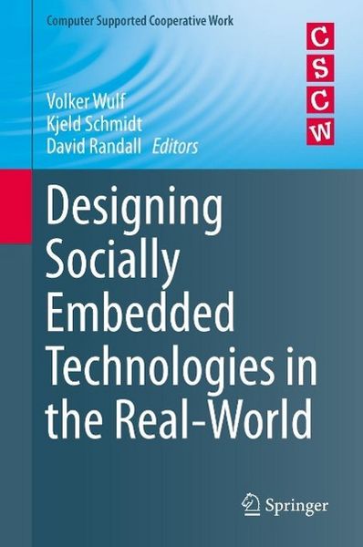 Produktbild: Designing Socially Embedded Technologies in the Real-World
