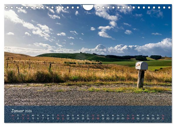 Produktbild: Traumorte entdecken: Neuseeland (Wandkalender 2026 DIN A4 quer), CALVENDO Monatskalender